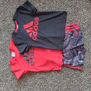 Red Adidas Set